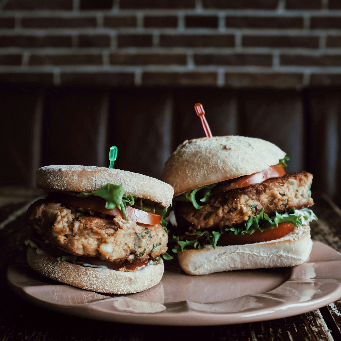 Pork and Apple Burgers